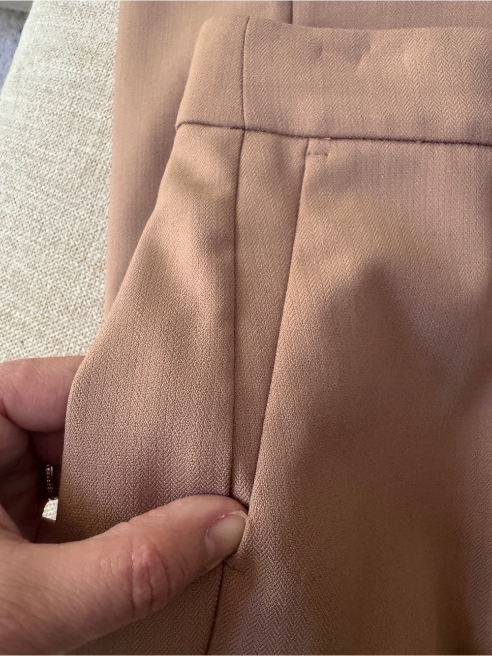 J. Crew Willa Pant - Italian City Wool - Size 8 - Picture 6 of 9